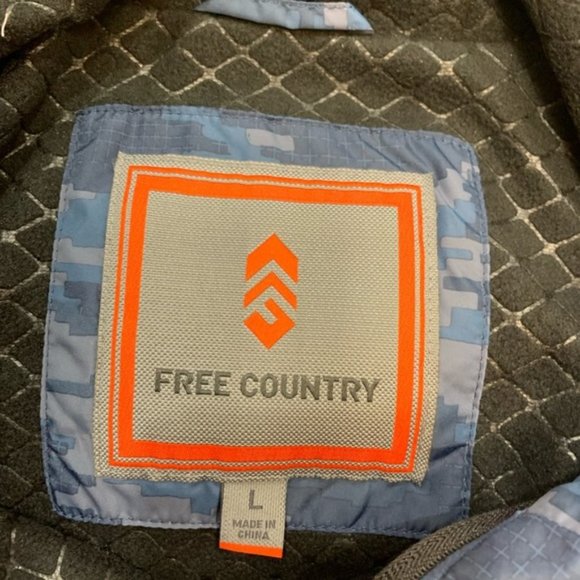Free Country Wind Shear Zip Up Hooded Jacket - Picture 5 of 6